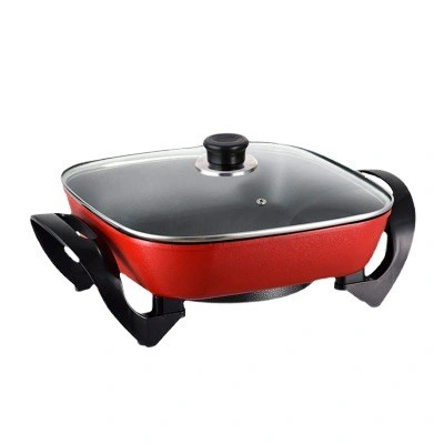 Multifunction Fry Pan Electric Frying Pan Non Stick Fry Pan Aluminum Fry Pan Non-Stick Frying Pan Nonstick Frying Pan Square Korean Multi Function Frying Pan